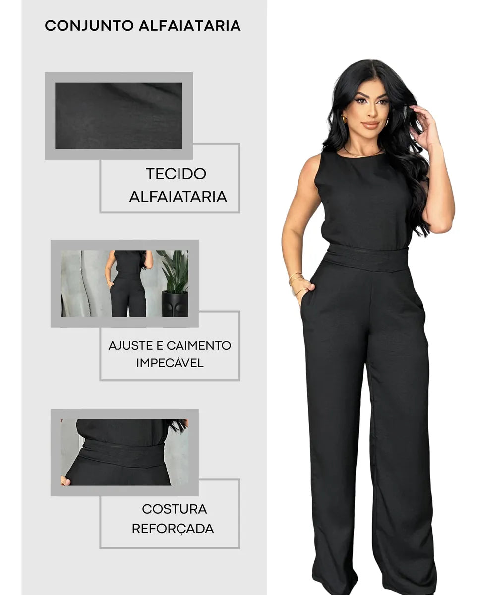 Kit 2 Conjuntos Liz Alfaiataria | Promoção Exclusiva